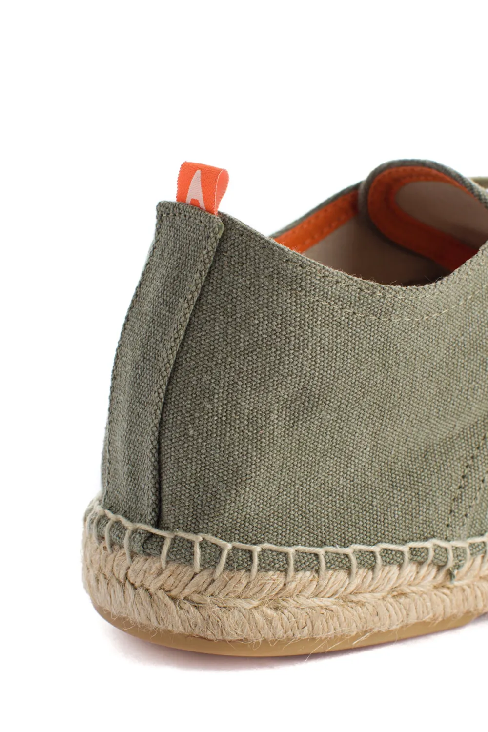 Abarca Shoes Alpargatas Con Cordones^Blucher Terra Kaki