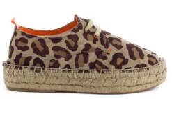Abarca Shoes Alpargatas De Verano^Blucher Terra Leopardo