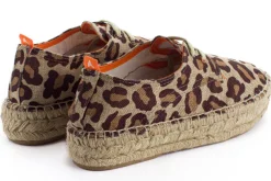 Abarca Shoes Alpargatas De Verano^Blucher Terra Leopardo