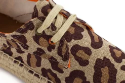 Abarca Shoes Alpargatas De Verano^Blucher Terra Leopardo