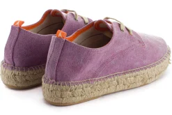 Abarca Shoes Alpargatas Con Cordones^Blucher Terra Lila