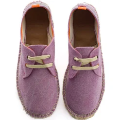 Abarca Shoes Alpargatas Con Cordones^Blucher Terra Lila