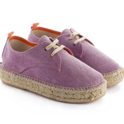 Abarca Shoes Alpargatas De Verano^Blucher Terra Lila