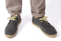 Abarca Shoes Alpargatas Con Cordones^Blucher Terra Negro