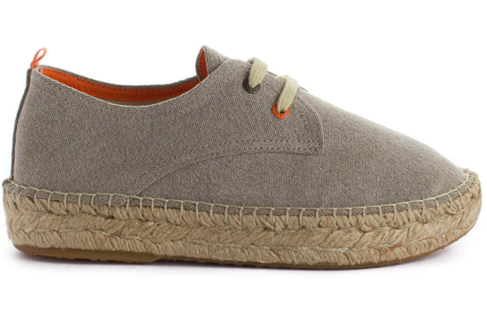 Abarca Shoes Alpargatas De Verano^Blucher Terra Panna