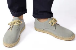 Abarca Shoes Alpargatas De Verano^Blucher Terra Perla