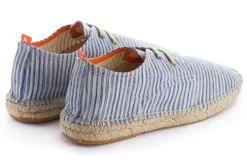 Abarca Shoes Alpargatas Blucher^Blucher Terra Rayas Azules
