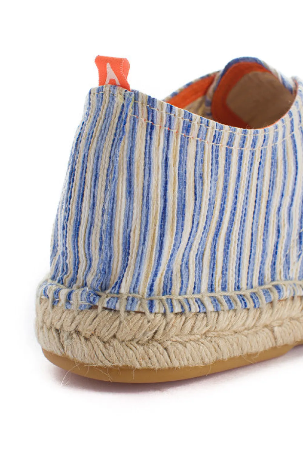 Abarca Shoes Alpargatas Con Cordones^Blucher Terra Rayas Azules