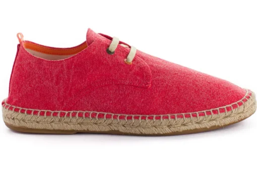 Abarca Shoes Alpargatas Blucher^Blucher Terra Rojo
