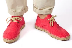Abarca Shoes Alpargatas Blucher^Blucher Terra Rojo