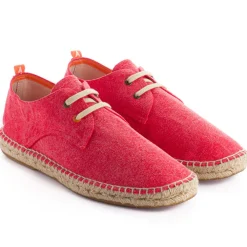 Abarca Shoes Alpargatas De Verano^Blucher Terra Rojo