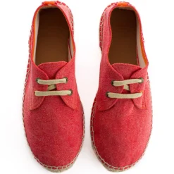 Abarca Shoes Alpargatas De Verano^Blucher Terra Rojo