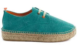 Abarca Shoes Alpargatas Con Cordones^Blucher Terra Verde