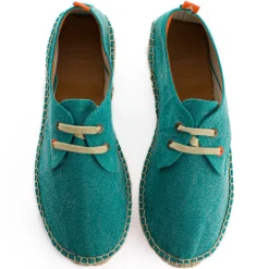 Abarca Shoes Alpargatas De Verano^Blucher Terra Verde