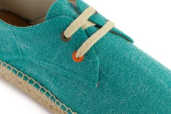 Abarca Shoes Alpargatas De Verano^Blucher Terra Verde
