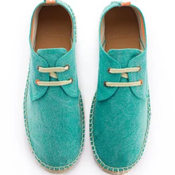 Abarca Shoes Alpargatas De Verano^Blucher Terra Verde