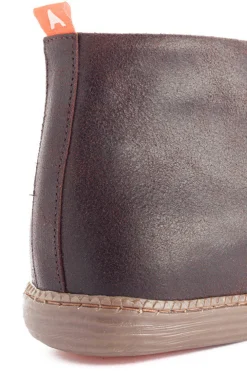 Abarca Shoes Botas De Piel^Bota De Piel Cafe