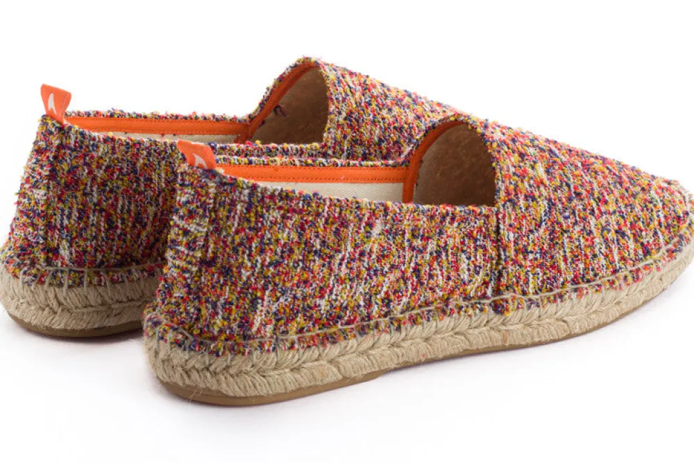 Abarca Shoes Alpargatas Yute^Camping Farese Rojo