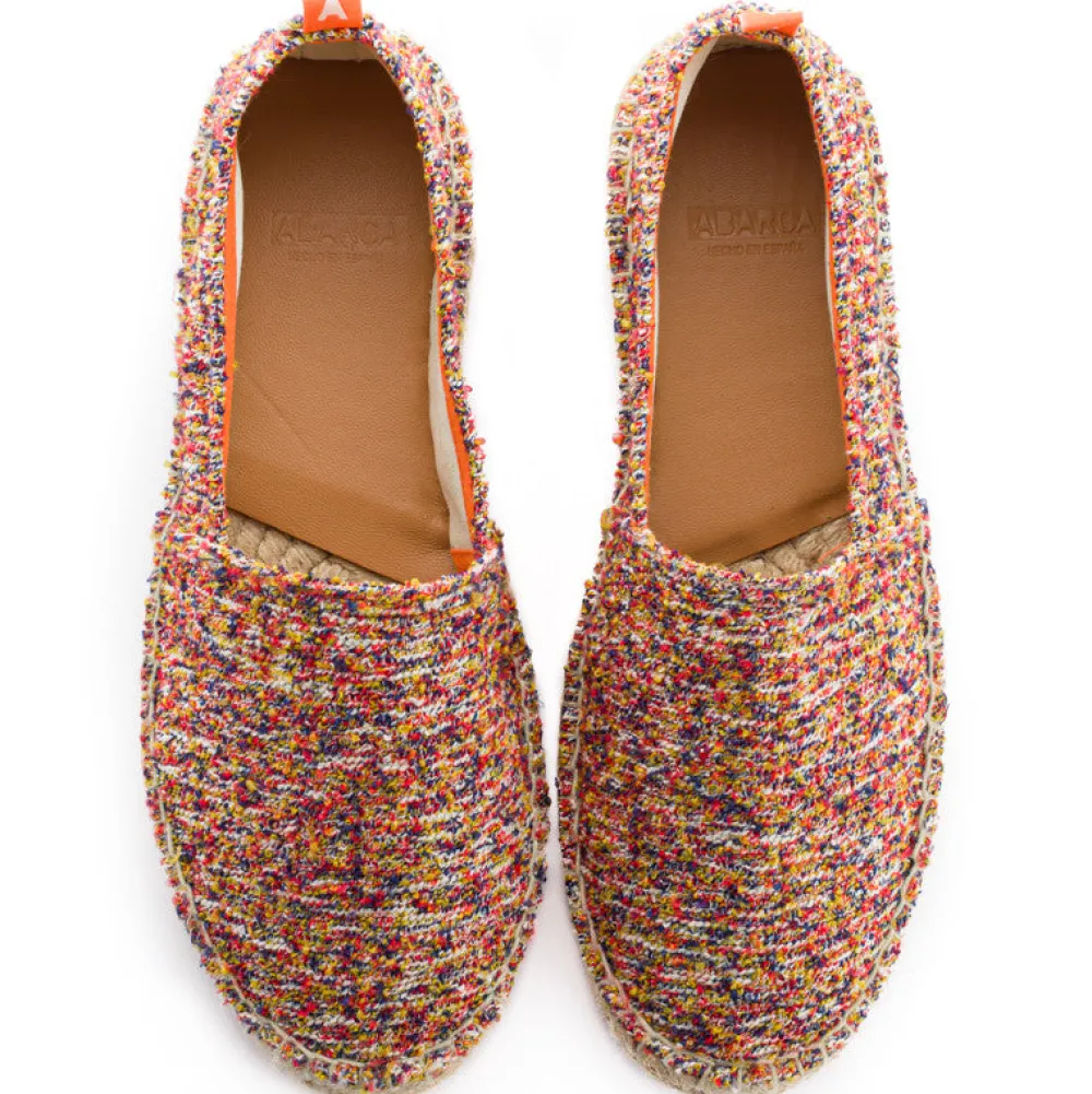 Abarca Shoes Alpargatas Yute^Camping Farese Rojo