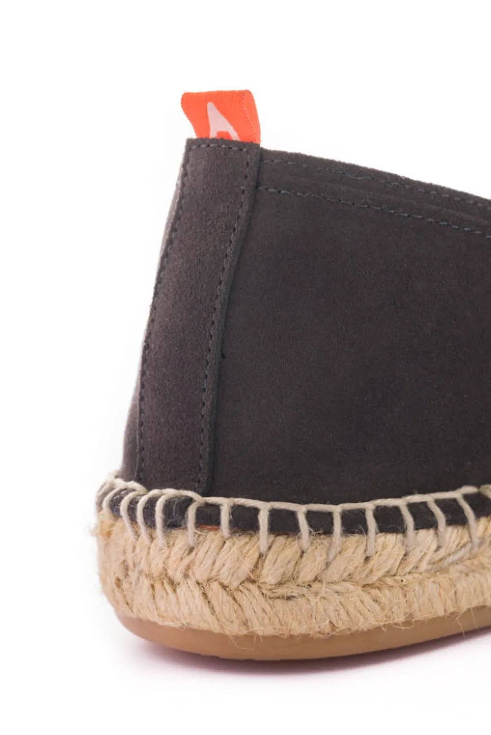 Abarca Shoes Alpargatas De Verano^Camping Piel Antracita
