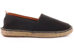 Abarca Shoes Alpargatas Camping^Camping Piel Antracita