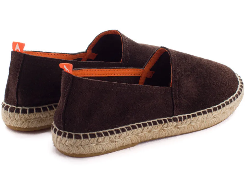 Abarca Shoes Alpargatas De Verano^Camping Piel Chocolate