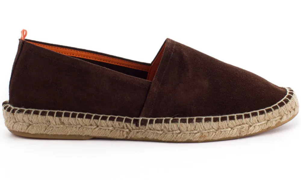Abarca Shoes Alpargatas Yute^Camping Piel Chocolate