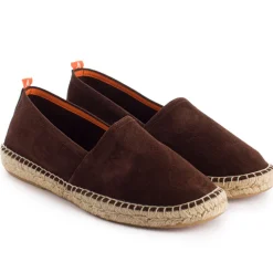 Abarca Shoes Alpargatas Yute^Camping Piel Chocolate
