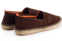 Abarca Shoes Alpargatas Yute^Camping Piel Chocolate