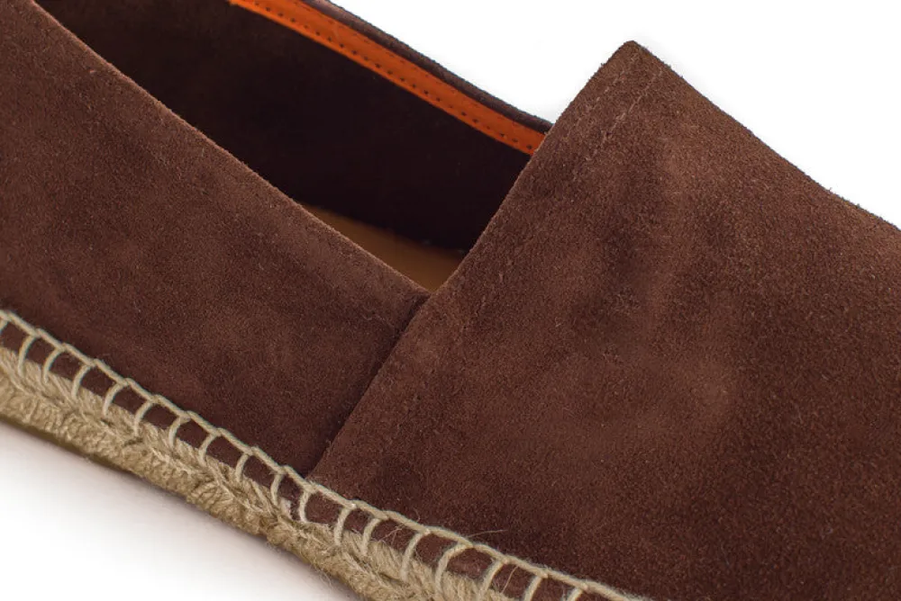 Abarca Shoes Alpargatas Yute^Camping Piel Chocolate