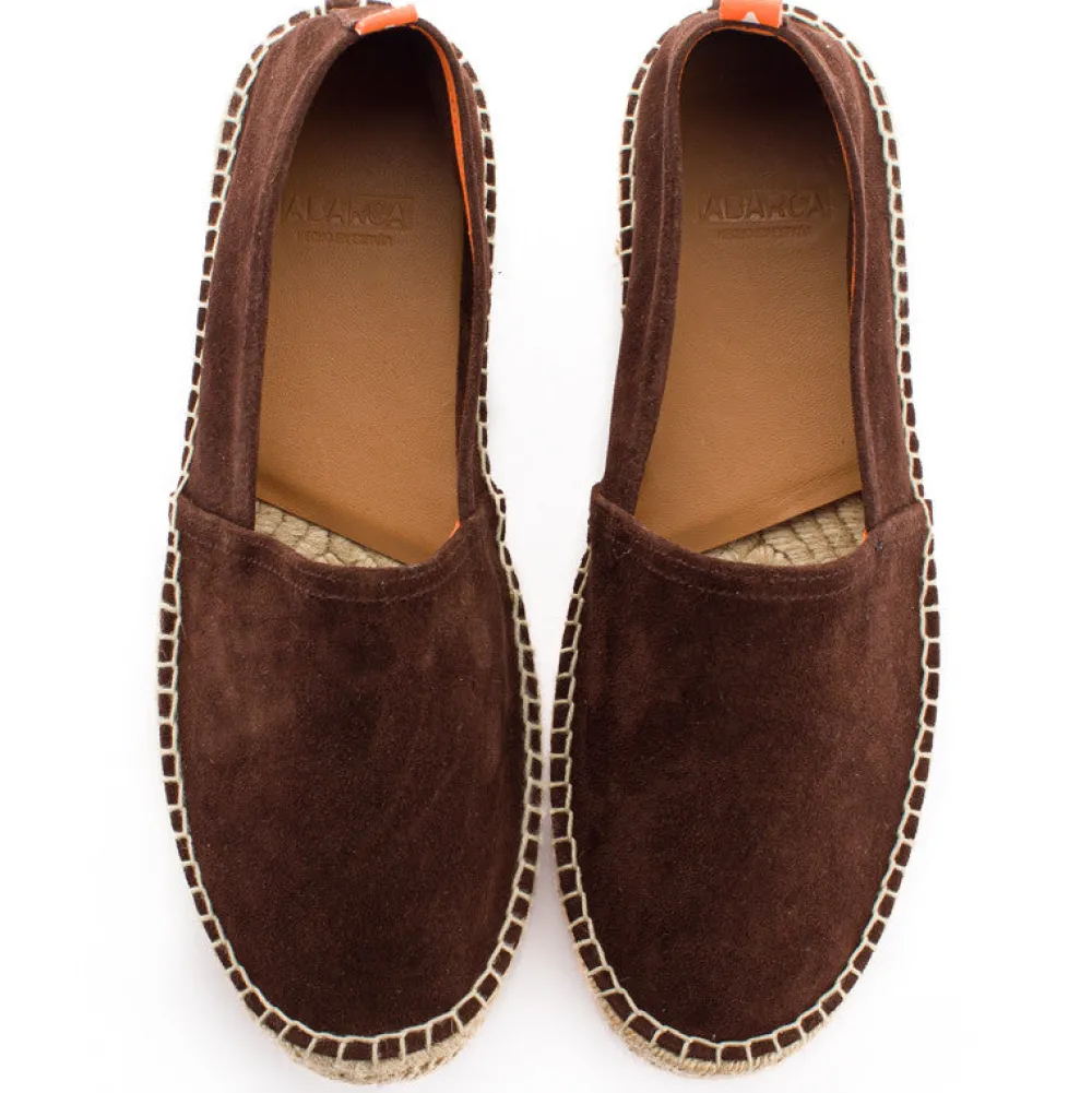 Abarca Shoes Alpargatas De Verano^Camping Piel Chocolate