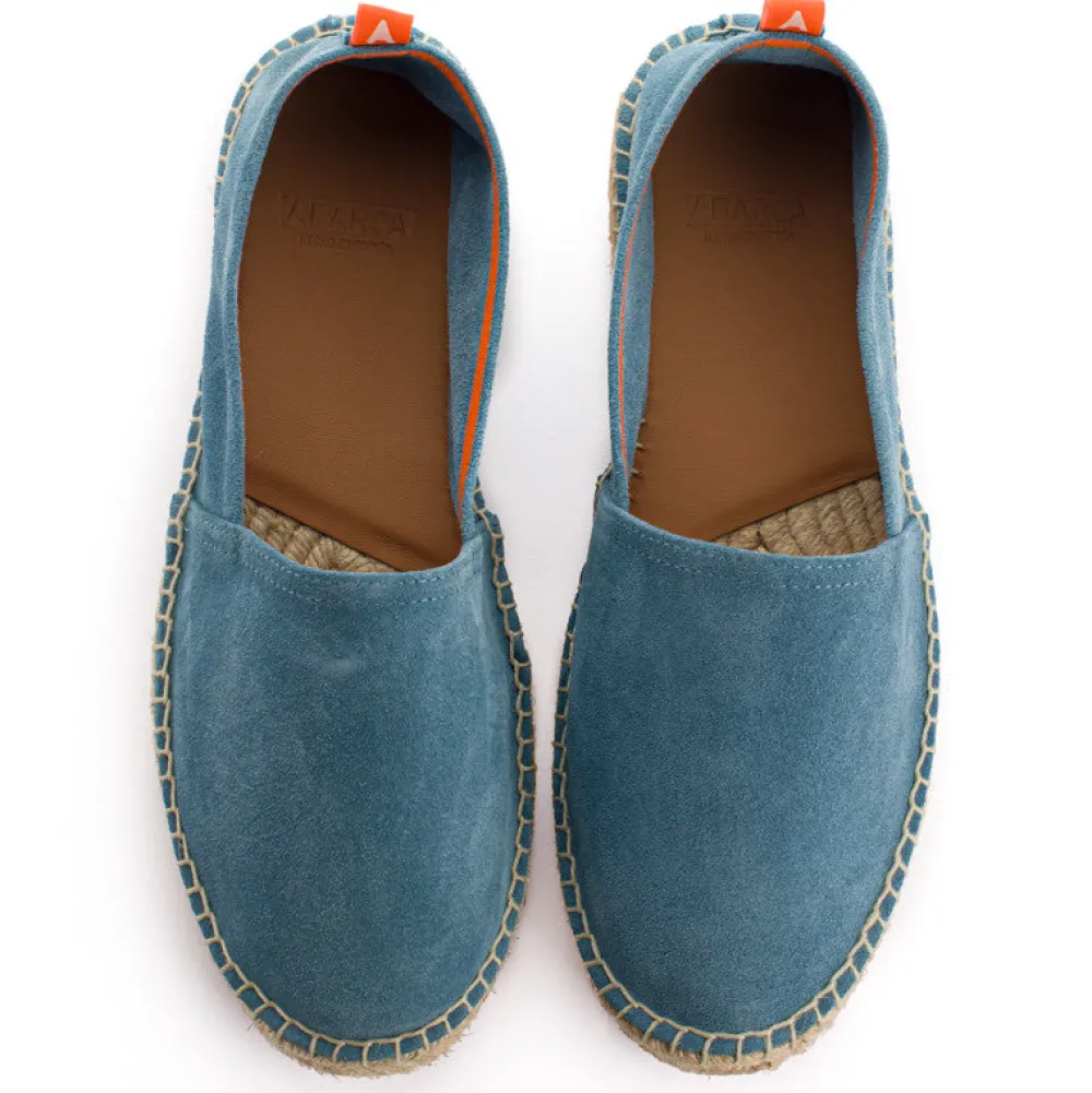 Abarca Shoes Alpargatas Yute^Camping Piel Cielo