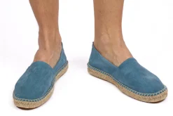 Abarca Shoes Alpargatas Yute^Camping Piel Cielo