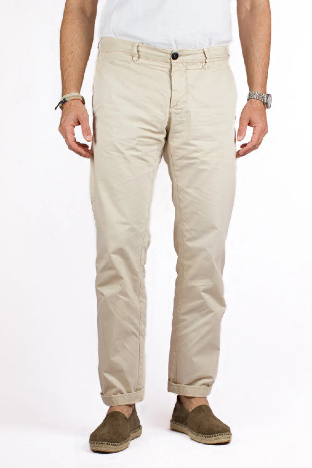 Abarca Shoes Alpargatas De Verano^Camping Piel Kaki 19