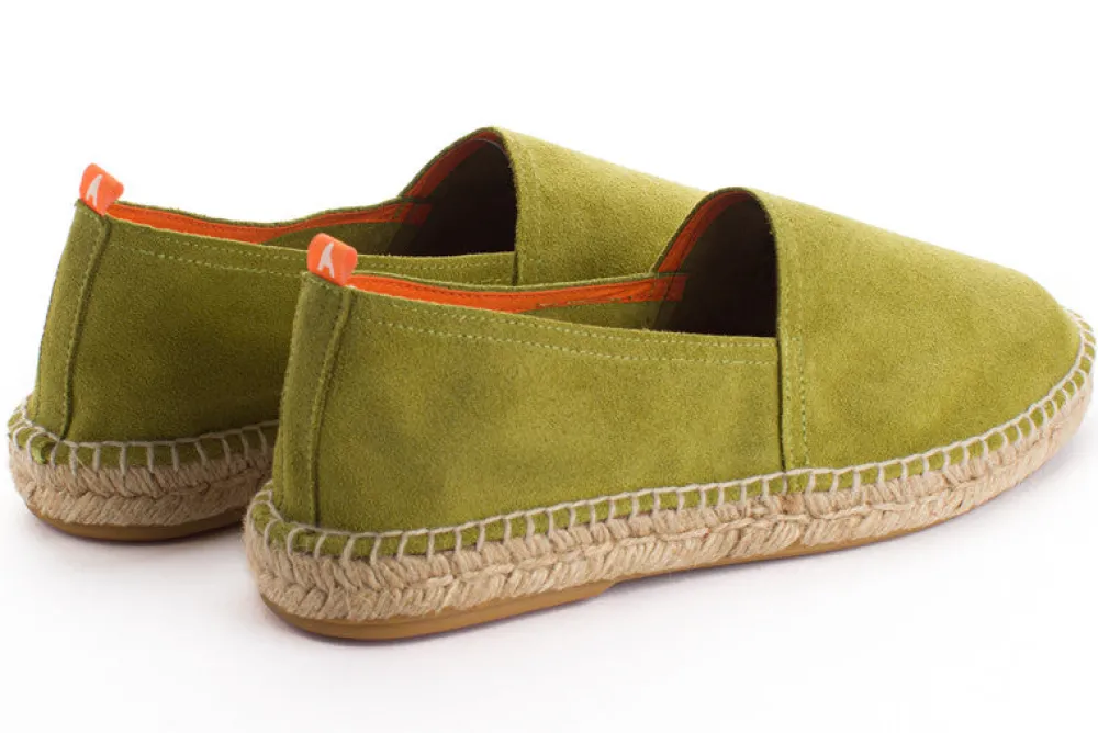 Abarca Shoes Alpargatas De Verano^Camping Piel Kaki 16