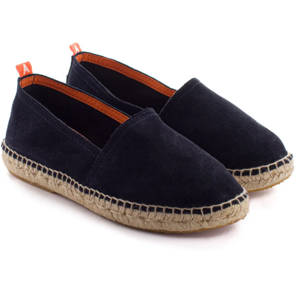 Abarca Shoes Alpargatas Yute^Camping Piel Marino 20