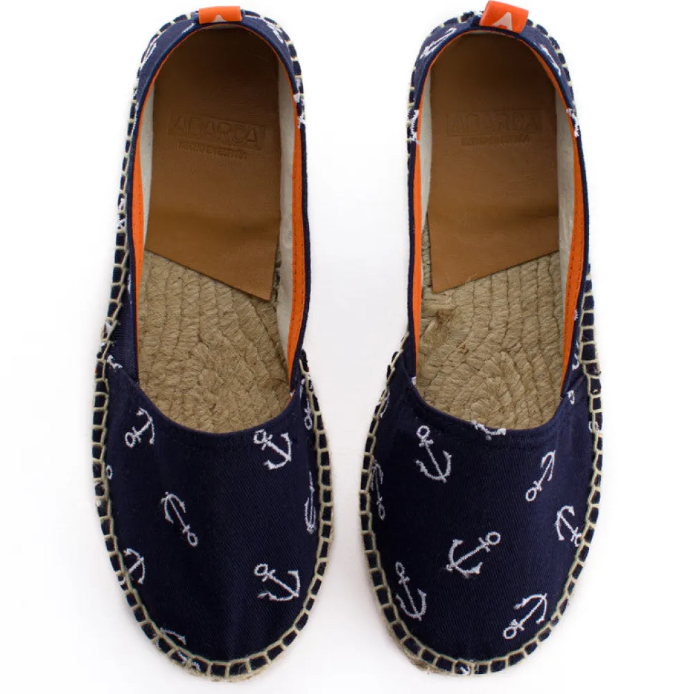 Abarca Shoes Alpargatas Yute^Camping Terra Anclas Marino