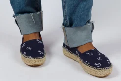 Abarca Shoes Alpargatas De Verano^Camping Terra Anclas Marino