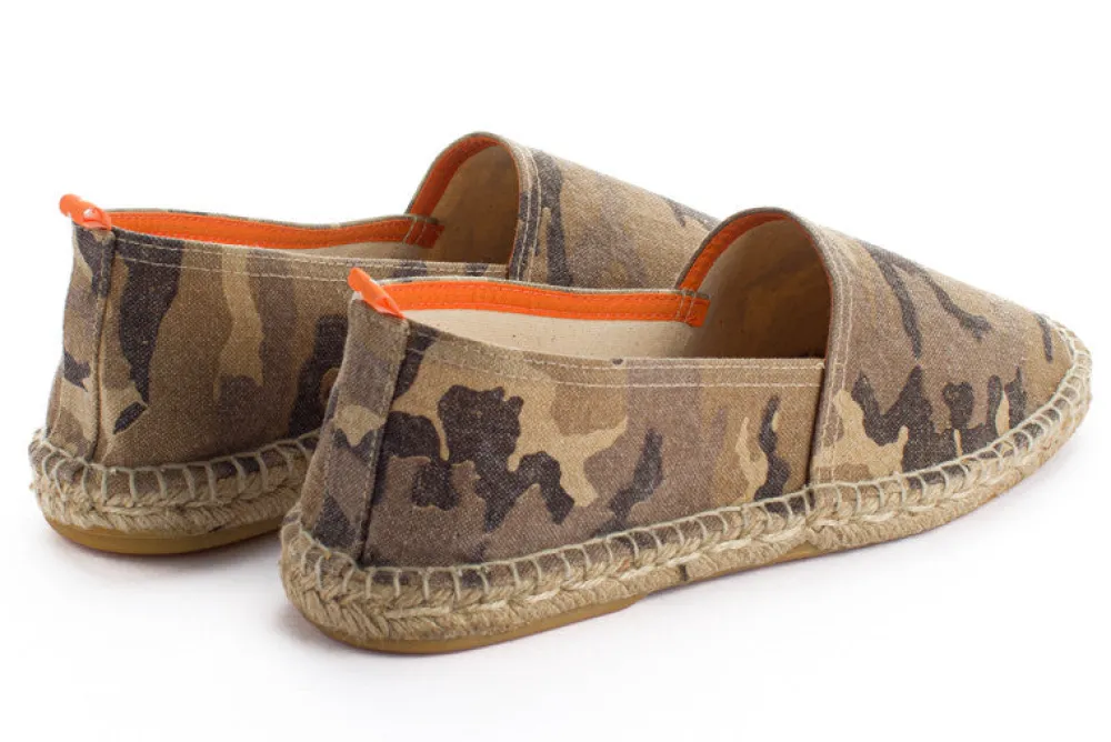 Abarca Shoes Alpargatas Yute^Camping Terra Camuflaje Camel