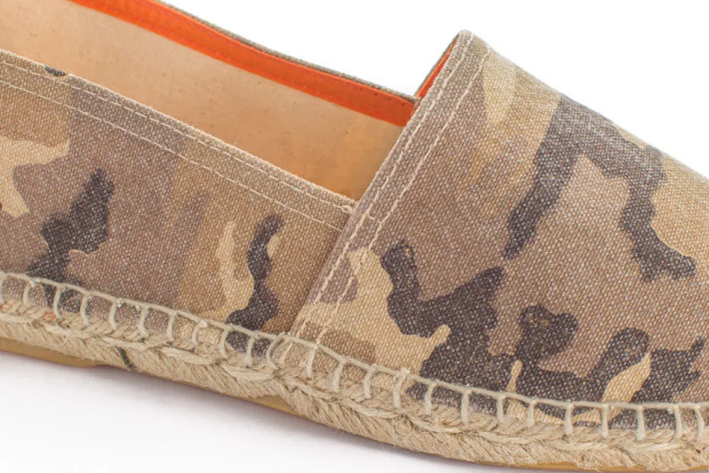 Abarca Shoes Alpargatas Yute^Camping Terra Camuflaje Camel