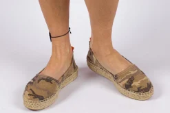 Abarca Shoes Alpargatas Yute^Camping Terra Camuflaje Camel