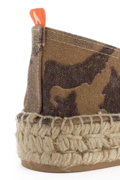 Abarca Shoes Alpargatas Yute^Camping Terra Camuflaje Camel
