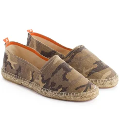 Abarca Shoes Alpargatas De Verano^Camping Terra Camuflaje Camel