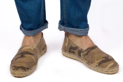 Abarca Shoes Alpargatas De Verano^Camping Terra Camuflaje Camel