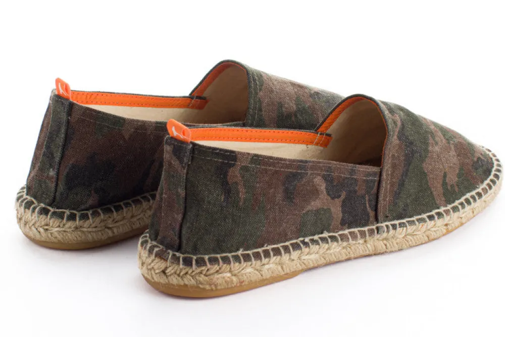 Abarca Shoes Alpargatas Camping^Camping Terra Camuflaje Verde