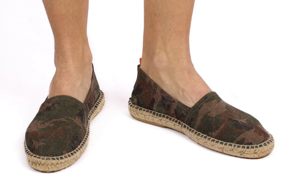 Abarca Shoes Alpargatas Camping^Camping Terra Camuflaje Verde