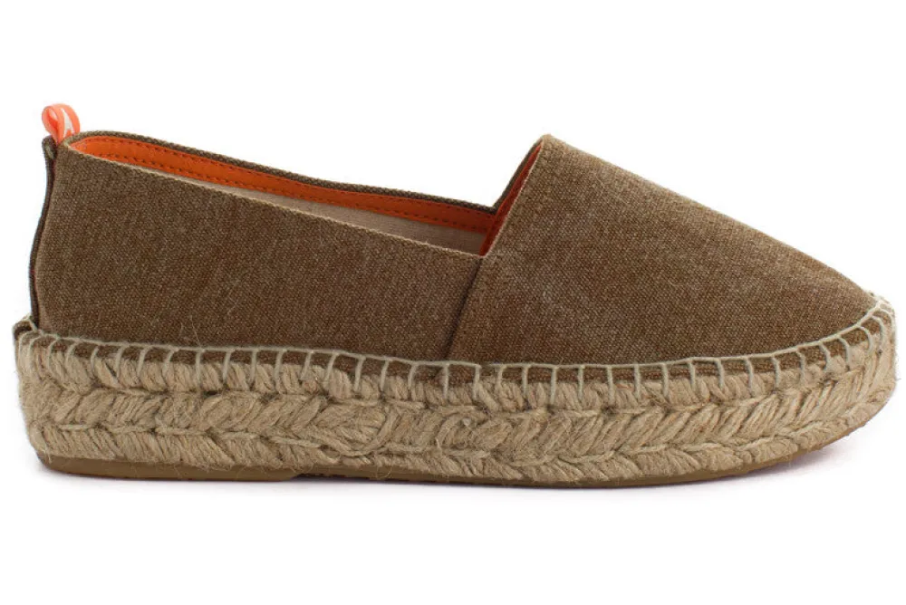 Abarca Shoes Alpargatas De Verano^Camping Terra Cuero