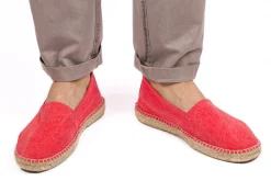 Abarca Shoes Alpargatas De Verano^Camping Terra Rojo