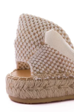 Abarca Shoes Alpargatas Yute^Menorquinas Cinta Nobuck Hielo