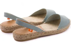 Abarca Shoes Alpargatas Yute^Menorquinas Nobuck Celeste
